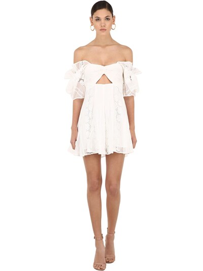 alice mccall sunday rose dress white