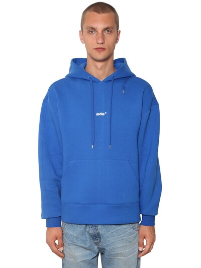 ader error blue hoodie