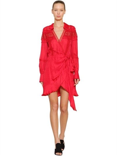 self portrait red dress