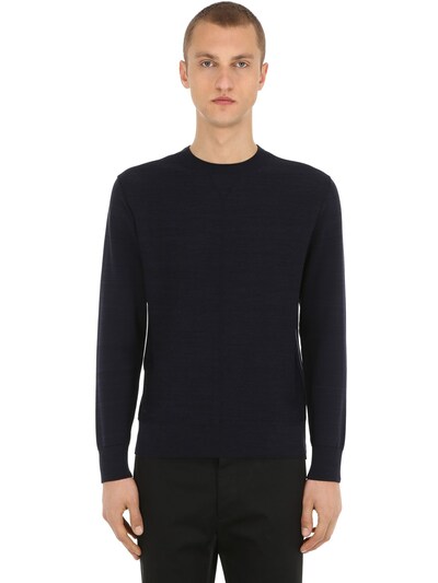 Falke Luxury - Structured cotton knit sweater - | Luisaviaroma