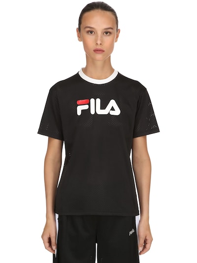 cropped fila shirt