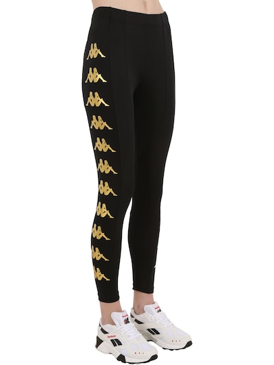 kappa leggings with side logo