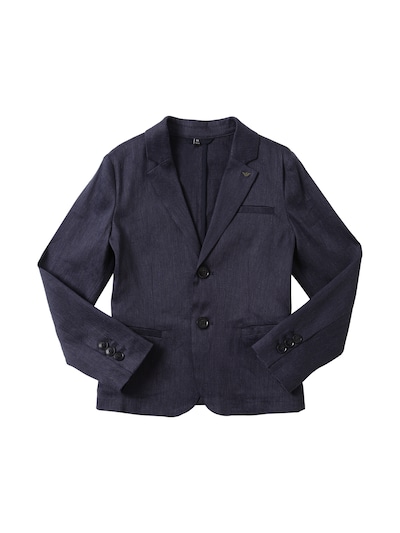 Emporio Armani - Linen jacket - Blue 