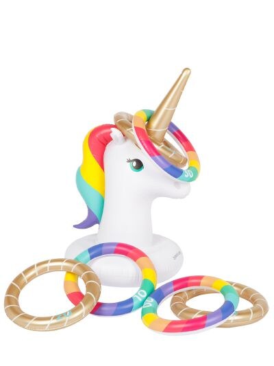 Sunnylife Aufblasbares ringspiel mit einhorn Bunt | Luisaviaroma Sunnylife Aufblasbares ringspiel mit einhorn Bunt | Luisaviaroma