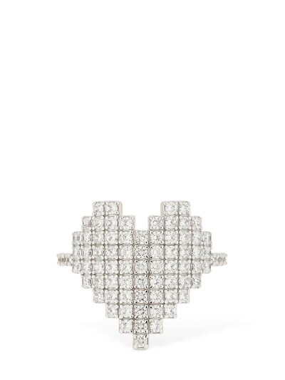 pixel heart ring