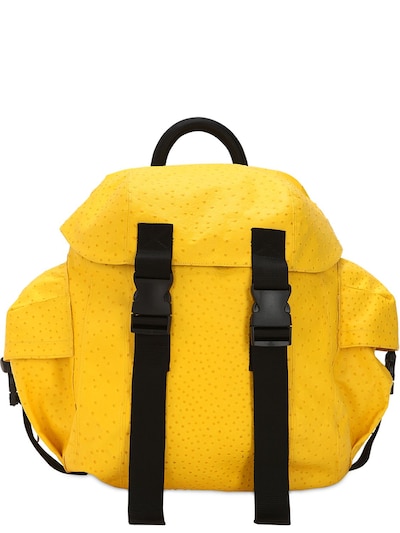 Haervaerk Baggy Nylon Backpack In Yellow