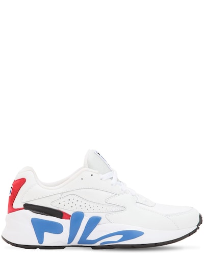 red white and blue filas
