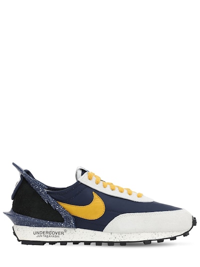 blue and gold nike shoes
