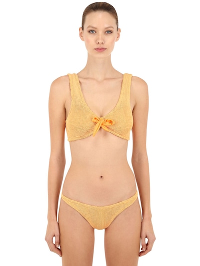 hunza g yellow bikini