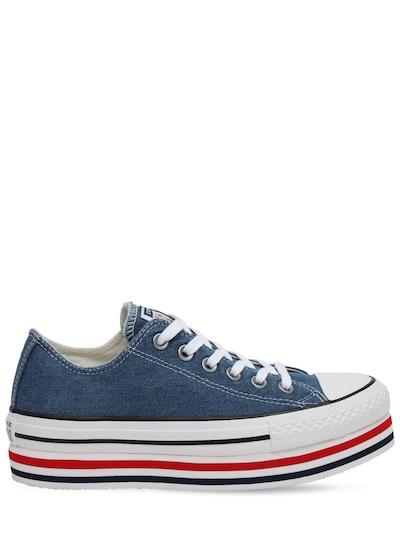 Converse - Chuck taylor all star platform sneakers - Denim | Luisaviaroma