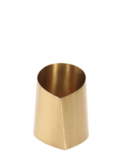 Armani/Casa - Caneva medium brass vase 