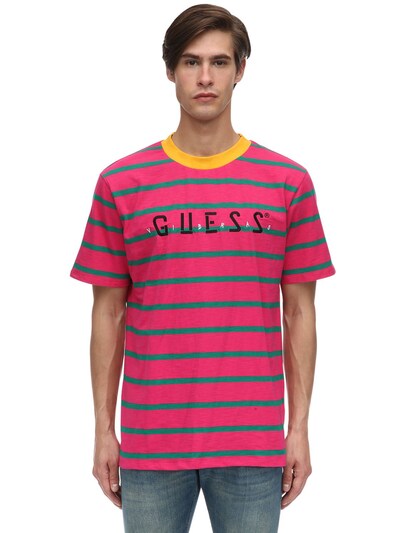 guess camisetas hombre rayas