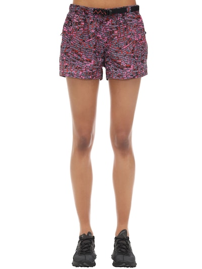 nike acg pink shorts