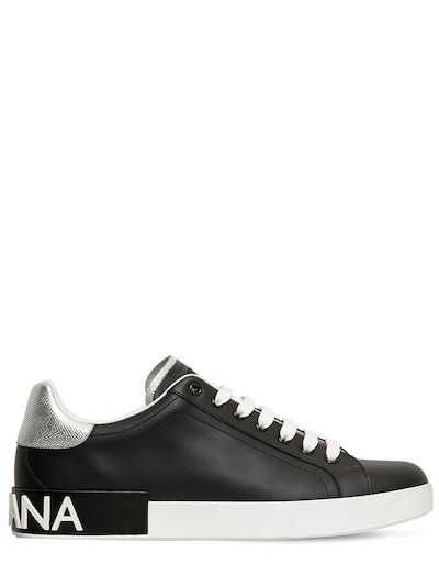 Gabbana - Portofino leather sneakers 