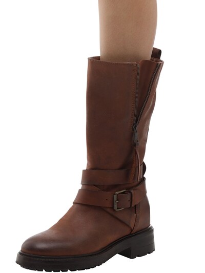 Strategia on sale biker boots