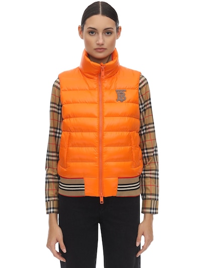 burberry vest orange