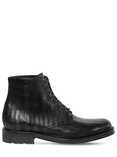 saint laurent lace up boots