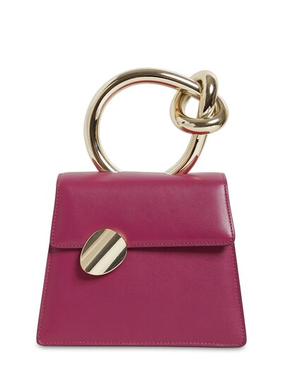 Benedetta Bruzziches Brigitta Small Leather Top Handle Bag In Porpora ModeSens