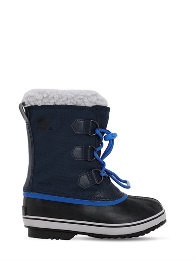 sorel canvas boots
