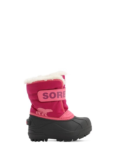 pink sorel boots