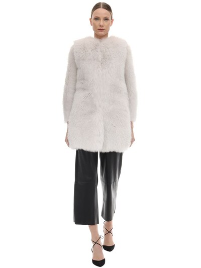 blancha shearling coat