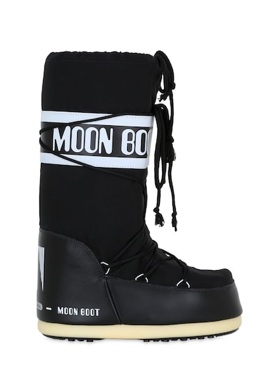 Moon Boot - Nylon snow boots - Black 