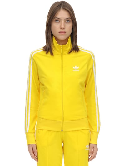 adidas yellow zip hoodie