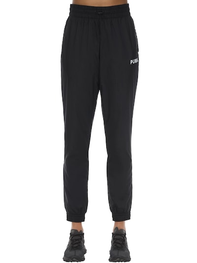 puma nylon track pants