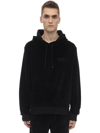 moschino underwear hoodie