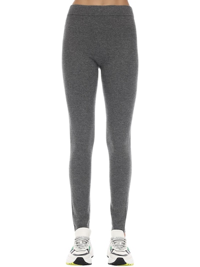 grey knit leggings