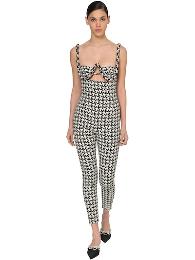 houndstooth jumpsuit