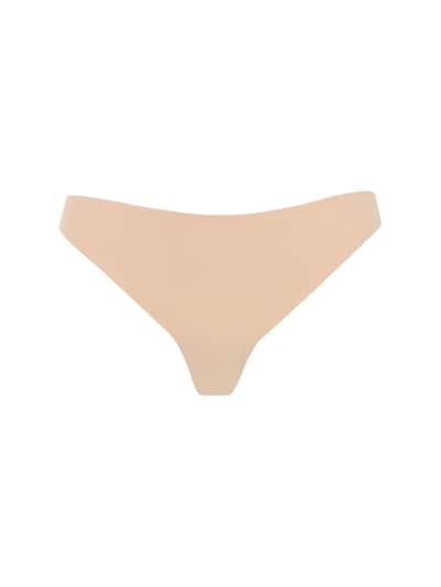 La Perla Second Skin Seamless Lycra Thong In Nude