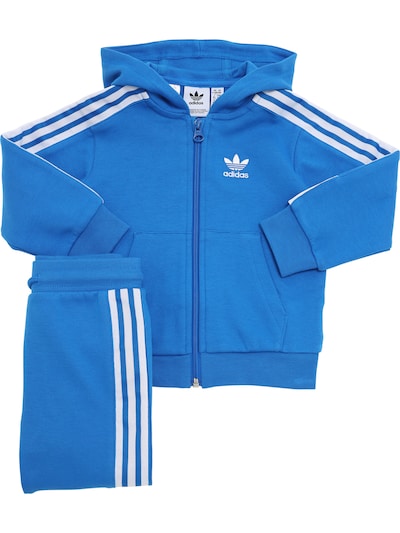 blue adidas zip up hoodie