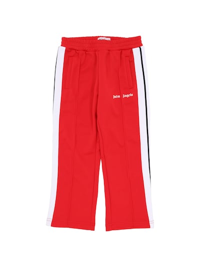 palm angels red track pants