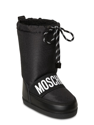 moschino boots snow