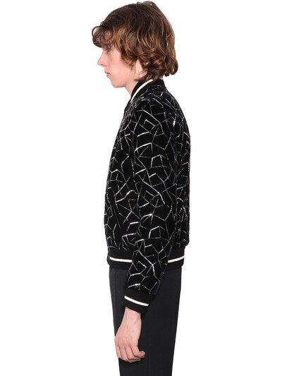 LOUIS VUITTON EMBOSSED MONOGRAM BIKER JACKET BLACK – GARMENTSBLEND