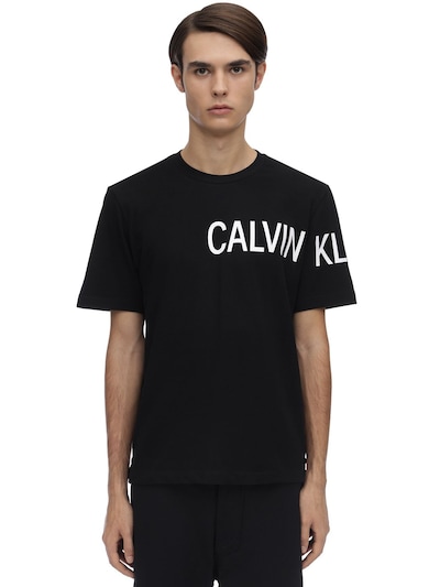 calvin klein institutional logo t shirt