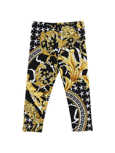 versace baroque leggings