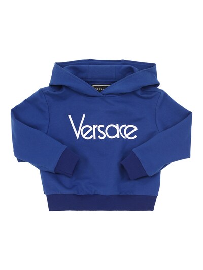 blue versace sweatshirt