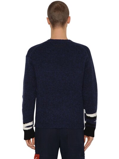 Kenzo Men's Crew Neck Neckline Jumper Sweater Pullover Tiger In Blue ...