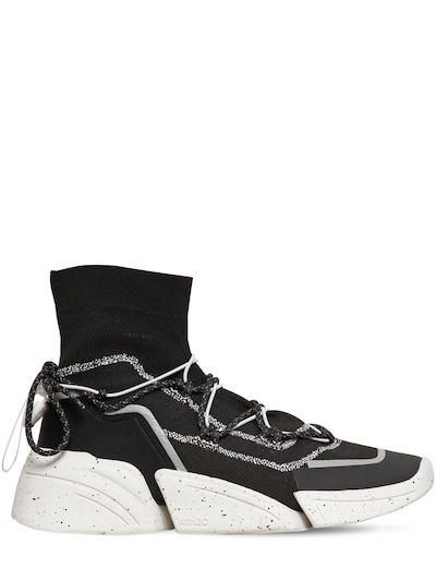 KENZO - Knitted high top sneakers 