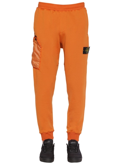 felpa stone island arancione