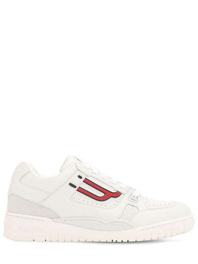 bally sneakers red