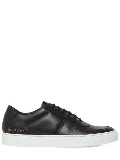 COMMON PROJECTS LEATHER trainers W/PERFORATED DETAILS,70I3J4006-NZU0NW2