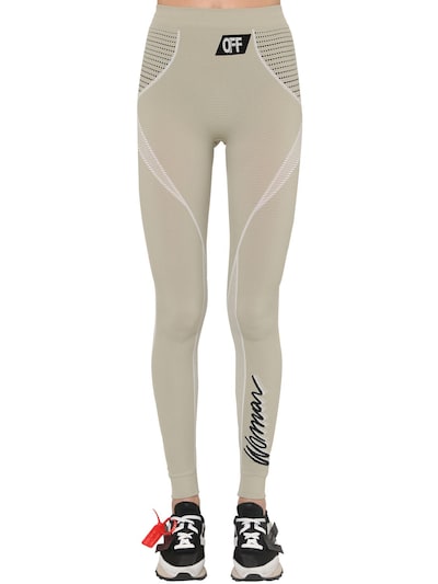 off white sport leggings