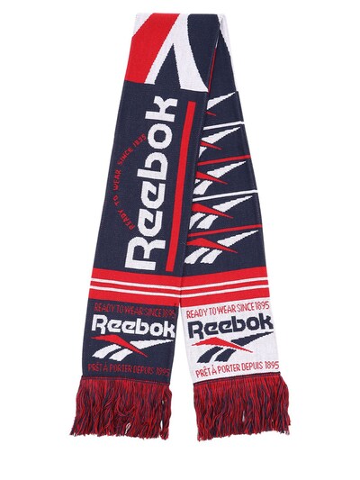 Reebok Cl Graphic Scarf Acc A Scarf In Navy