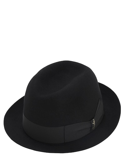 BORSALINO ALESSANDRIA SMALL FELT HAT,70I4NE001-MDQYMQ2