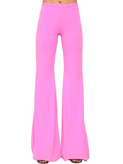 flare pink pants