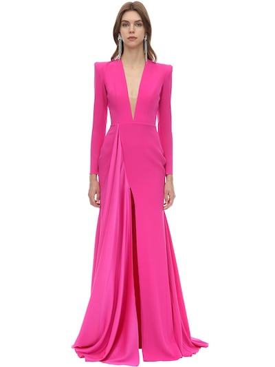 alex perry pink gown