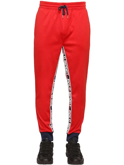 Polo Ralph Lauren Techno Pants In Red